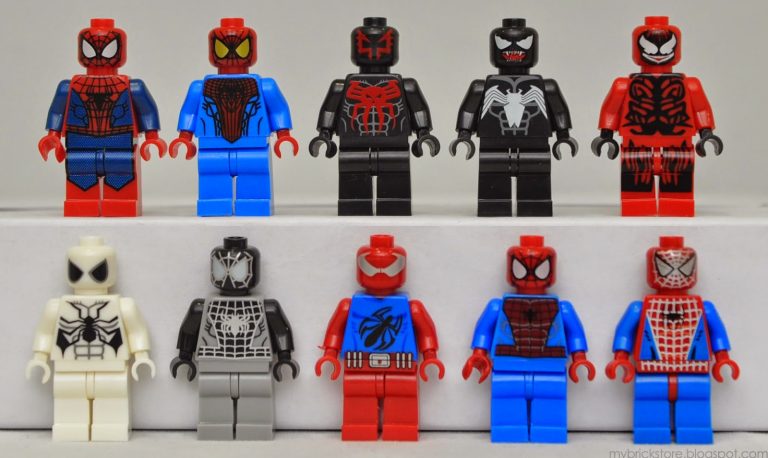 lego friends spiderman